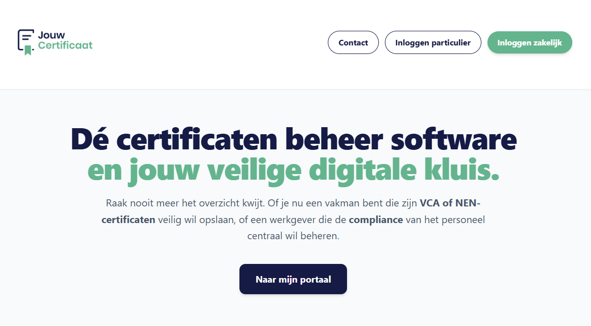 JouwCertificaat
